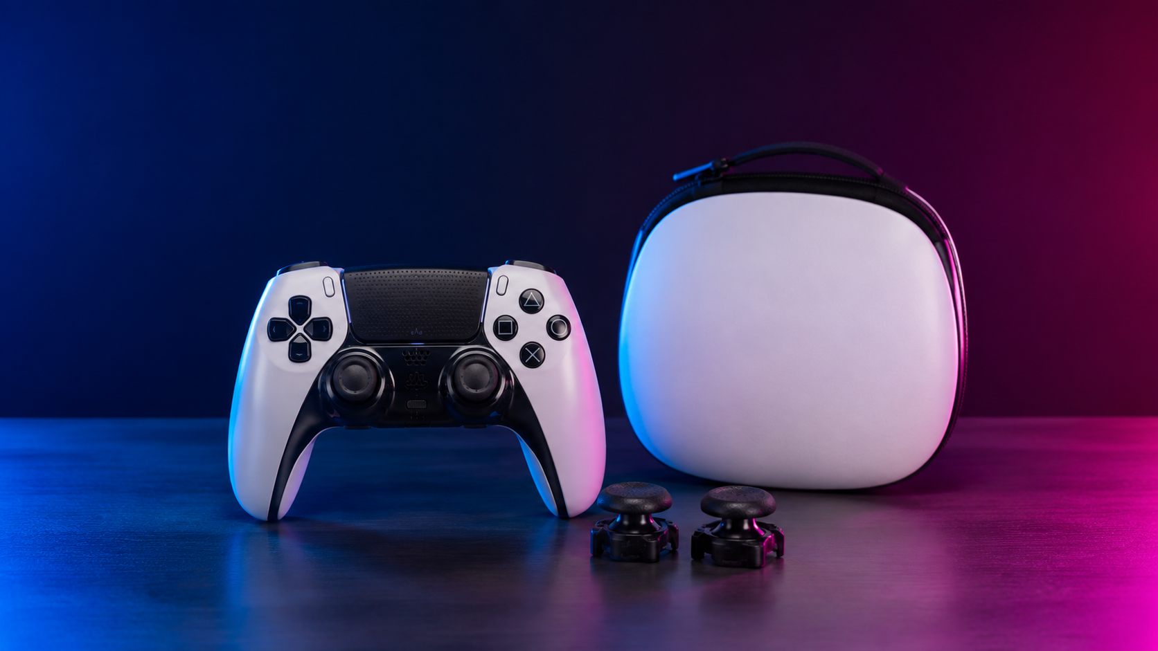 DualSense Edge Controller mit Stickmodulen und Case